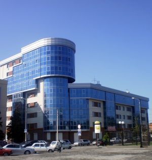 новое здание в Астрахани